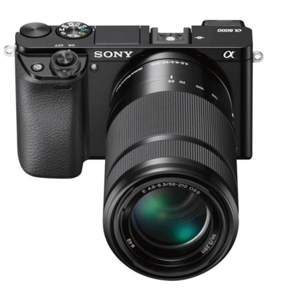 Sony - Alpha a6000 Mirrorless Camera Two Lens Kit
